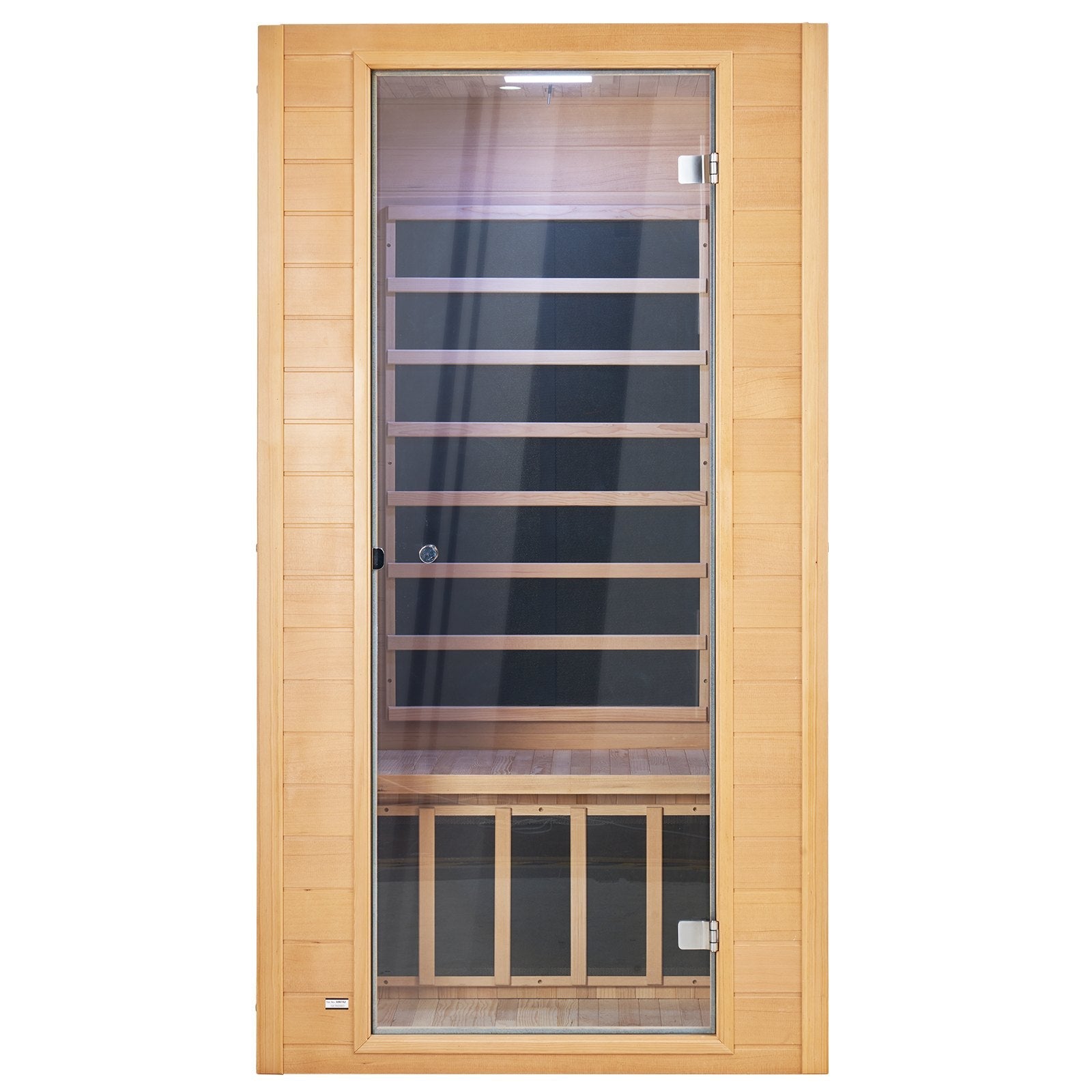 1400W Far Infrared Wooden Sauna Room Home Spa for 1 to 2 Person