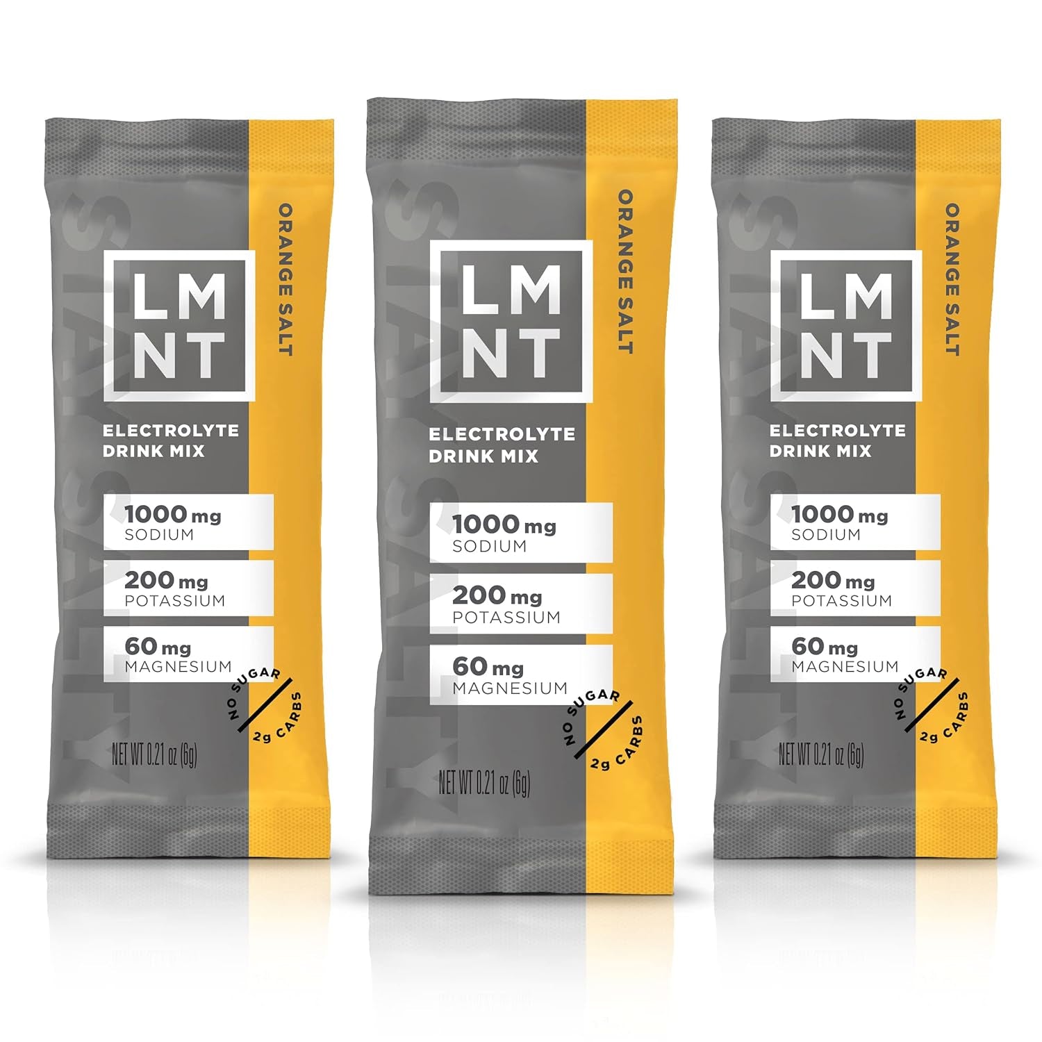 LMNT Zero Sugar Electrolytes - Watermelon Salt | Drink Mix | 30-Count