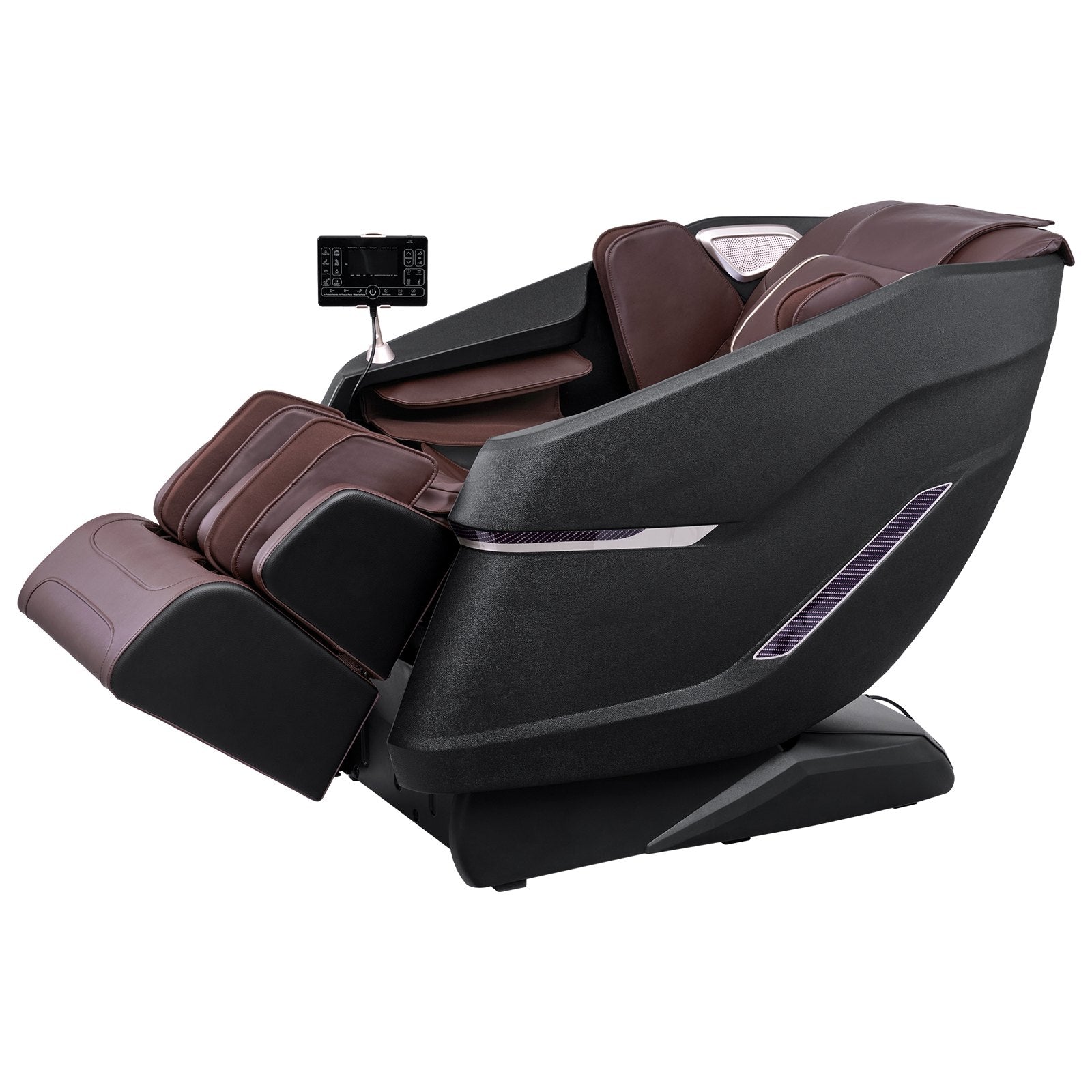 Advanced Full Body Zero Gravity Massage Chair with 3D Shiatsu, SL-Track, 10-18 Auto Modes, Heating, Bluetooth, Airbag, Foot Roller, and Touch Screen