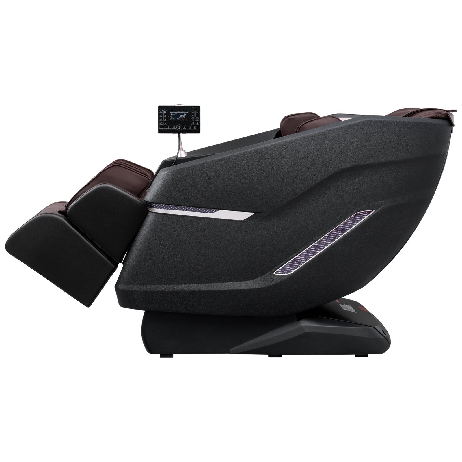 Advanced Full Body Zero Gravity Massage Chair with 3D Shiatsu, SL-Track, 10-18 Auto Modes, Heating, Bluetooth, Airbag, Foot Roller, and Touch Screen